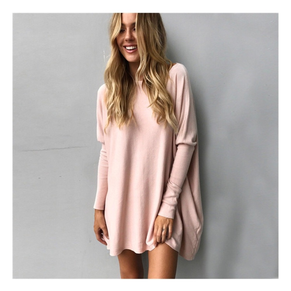 ‼️Blush Pink Long Sleeve Batwing Soft Cotton Tee‼️